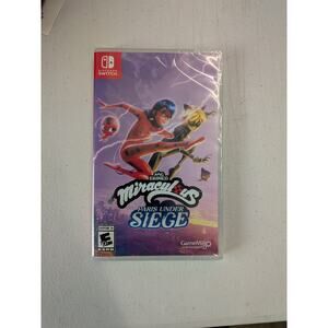 Miraculous Paris Under Siege Nintendo Switch Game Brand New Sealed
